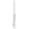 Ekena Millwork Saratoga Architectural Grade PVC Gable Bracket, 84"W x 56"H x 4"D x 6"F, 16/12 Pitch GBP084X56X0406SAR00 - alternate 2
